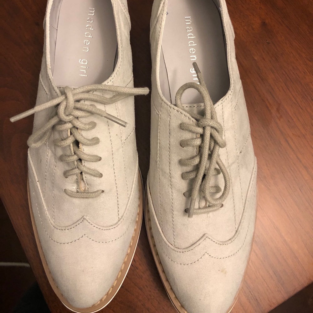 Madden Girl Platform Oxfords